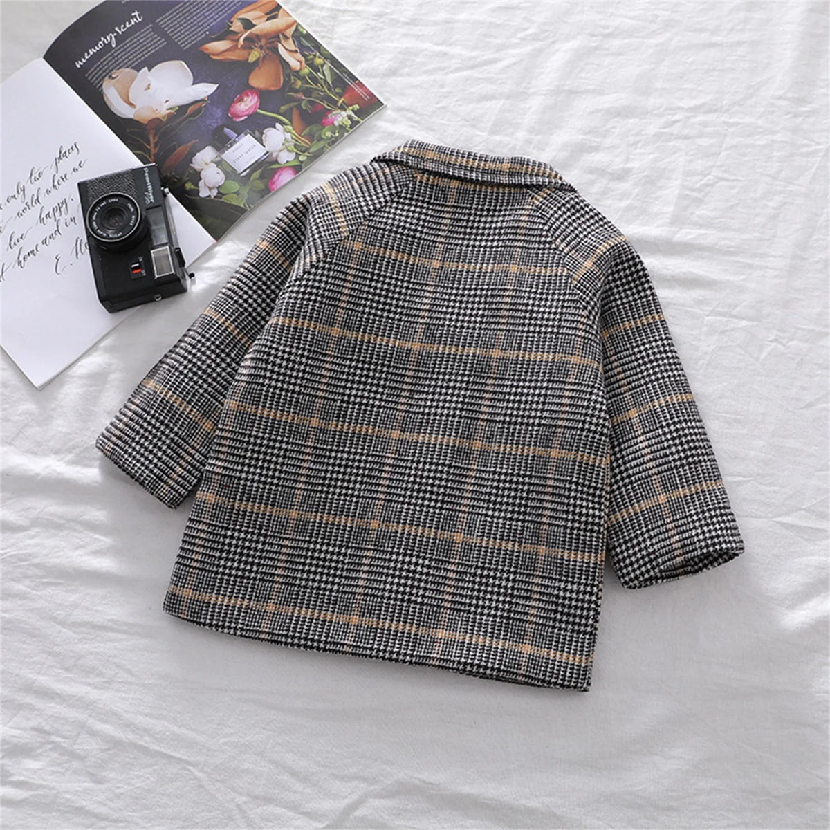 Eboo Kids Royal Winter/Fall Dress Coat (Check)