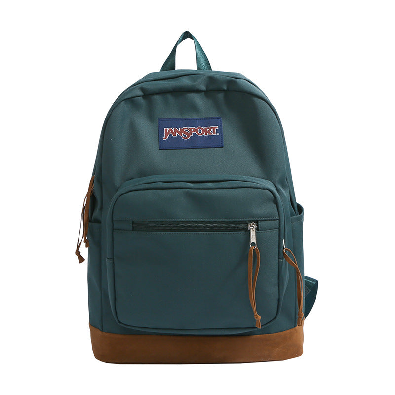 Eboo Classic Unisex College School Backpack â?? Durable Suede Base Travel Daypack