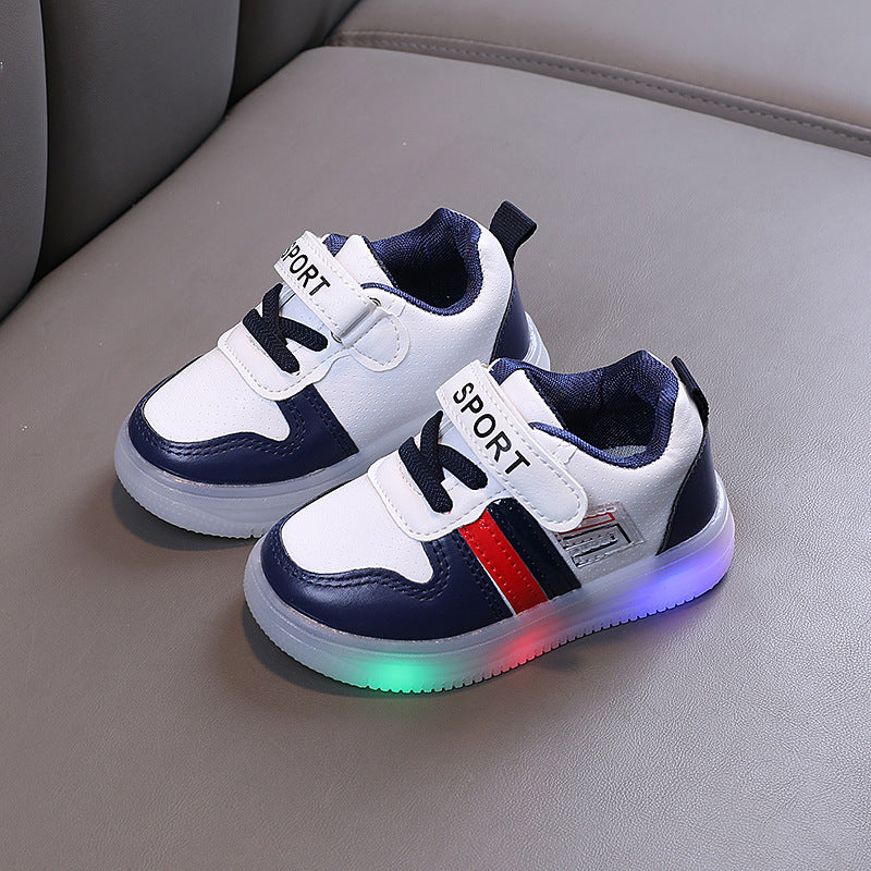 Eboo Kids Led New Light up Sneakers Boots Shoes with Bow