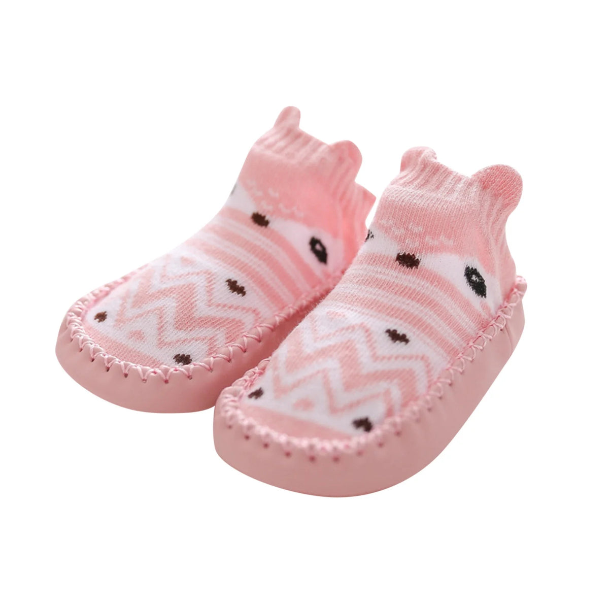 Eboo Baby Anti-Slip Cartoon Prewalker Shoes Socks
