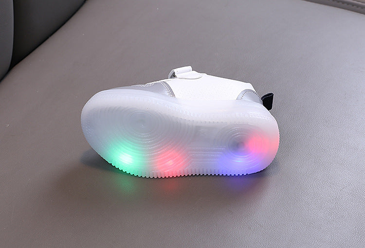 Eboo Kids Led New Light up Sneakers Boots Shoes with Bow