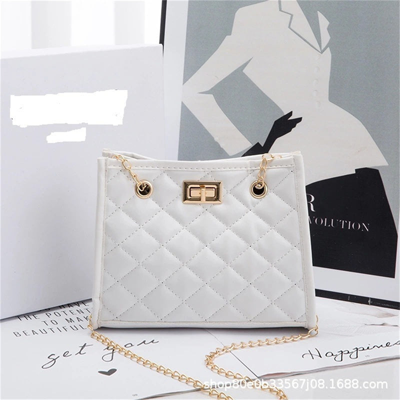 Eboo Crocodile Pattern Handbag Small Bag Women Ladies Hand Bags Versatile Small Square Bag