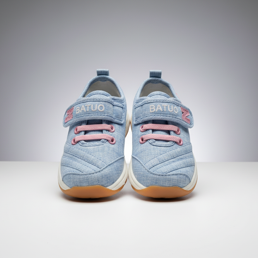Eboo Little Kid Two-Tone Easy-Wear Sneakers