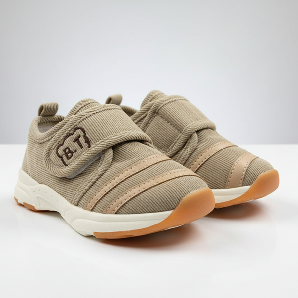 Eboo Light Brown Strap Shoe, Durable Sole