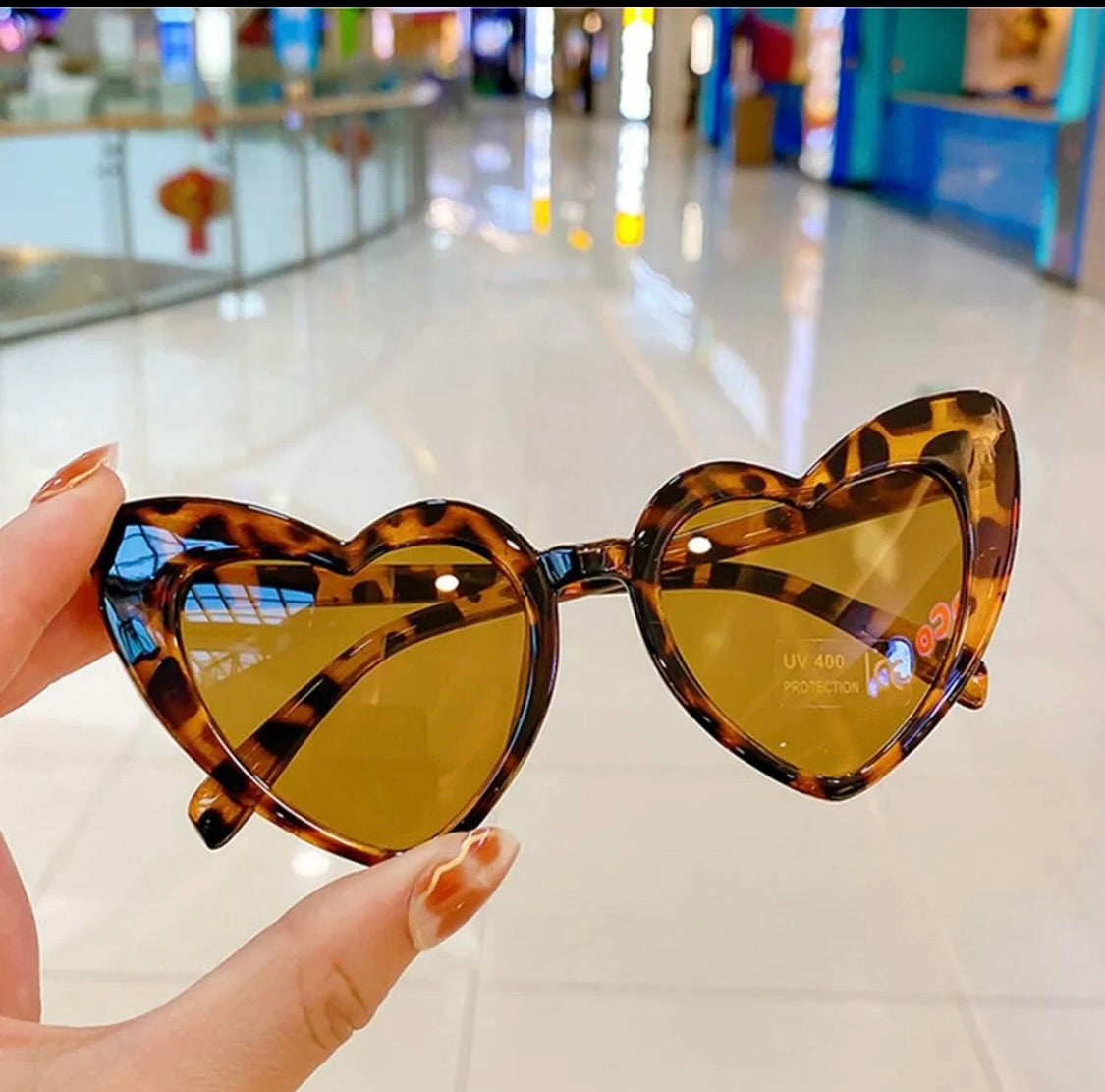 Eboo Kids Heart Sunglasses Trendy Girls Glasses Heart Shape