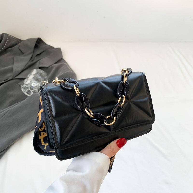 Eboo New Fashion Shoulder Bag Simple and Niche Diagonal Cross Bag