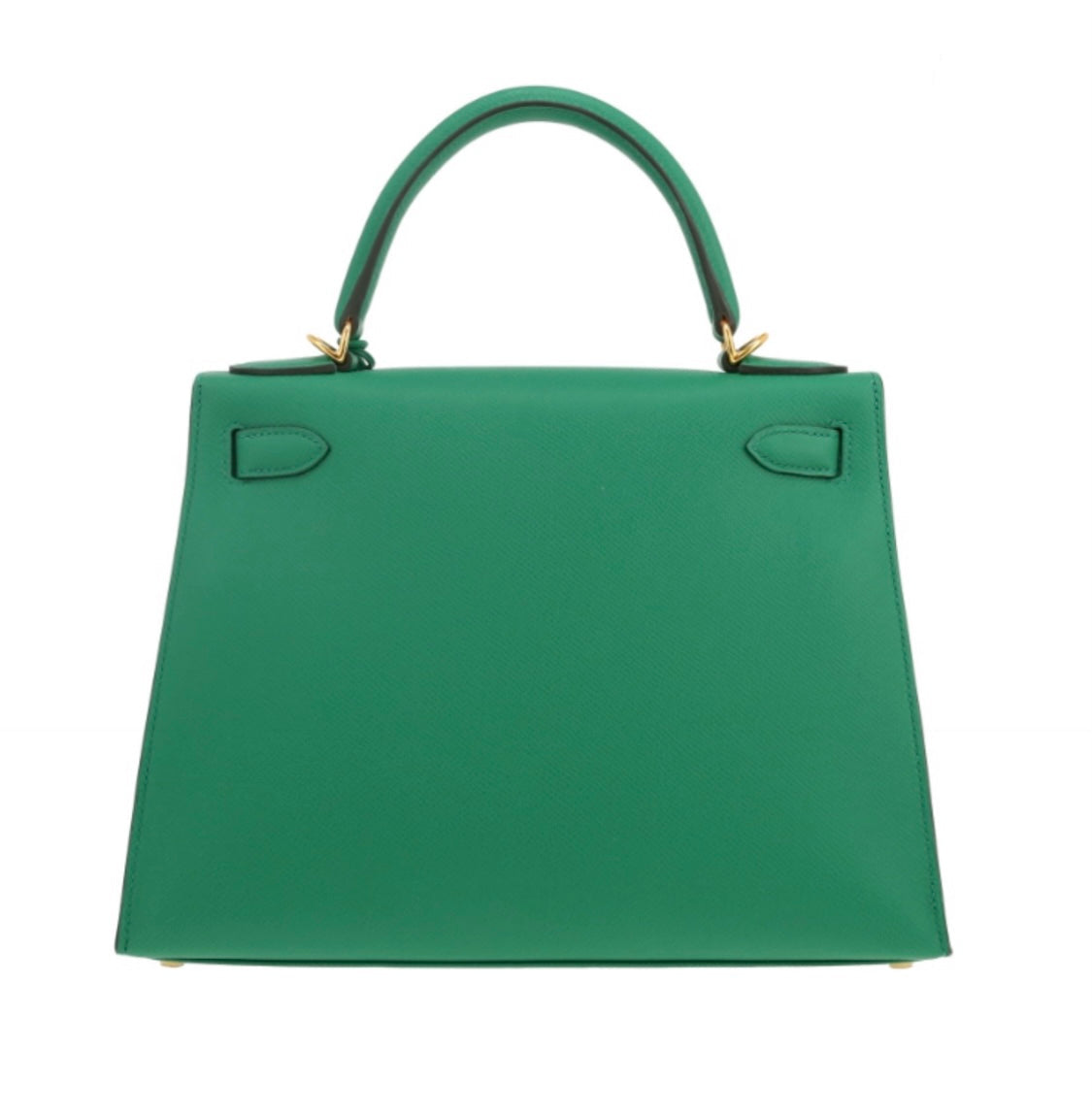Eboo Elegant Leather Handbag with Gold-Tone Lock & Shoulder Strap