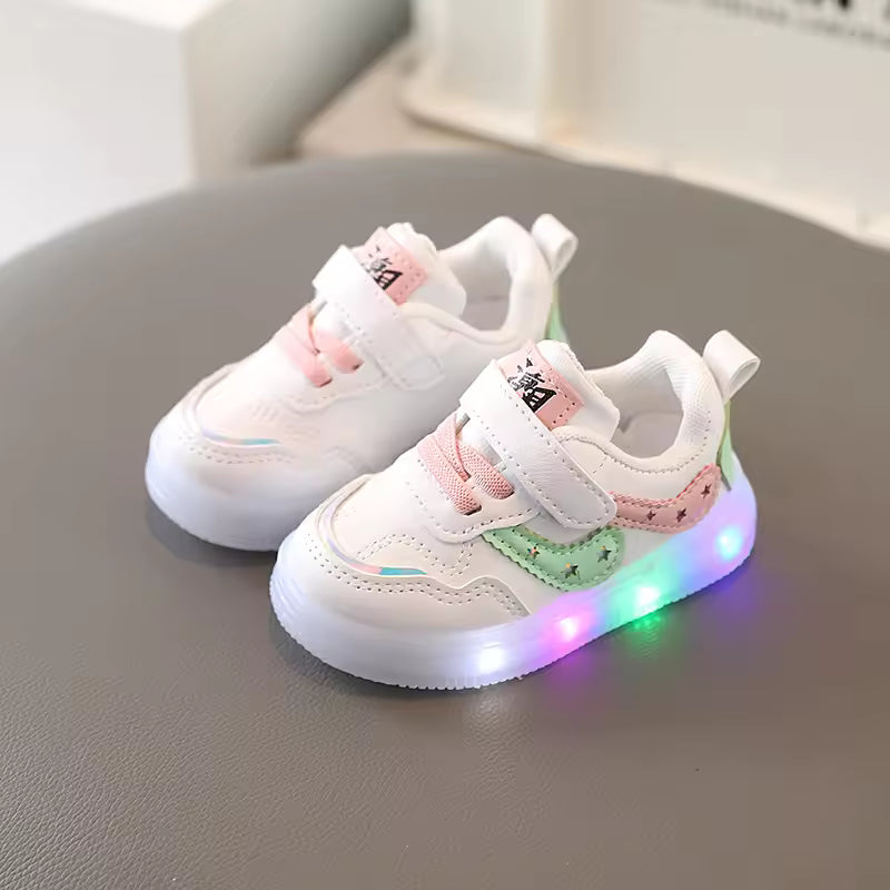 Eboo Kids LED Light-Up Sneakers | Stylish Sports Shoes