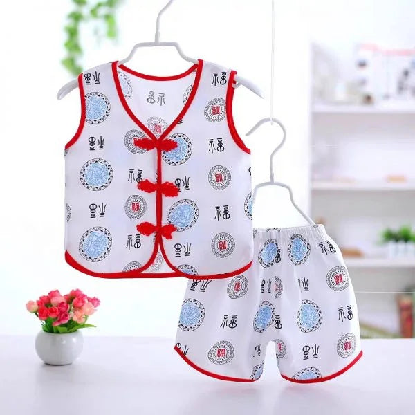 Chinese Traditional Baby Boy Clothes Set