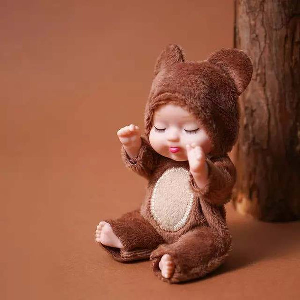 Eboo 11cm Mini Baby Doll, Cartoon Animal Toy