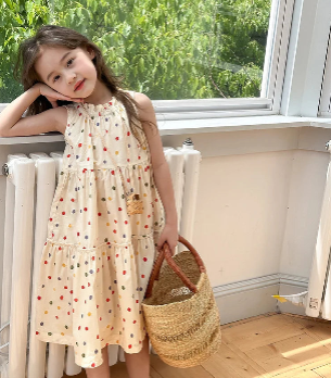 Eboo Polka Dot Sundress Fashionable Comfortable Dress