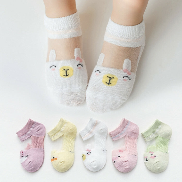 Baby Socks 0-5Y Infant Toddler Socks Cotton Mesh