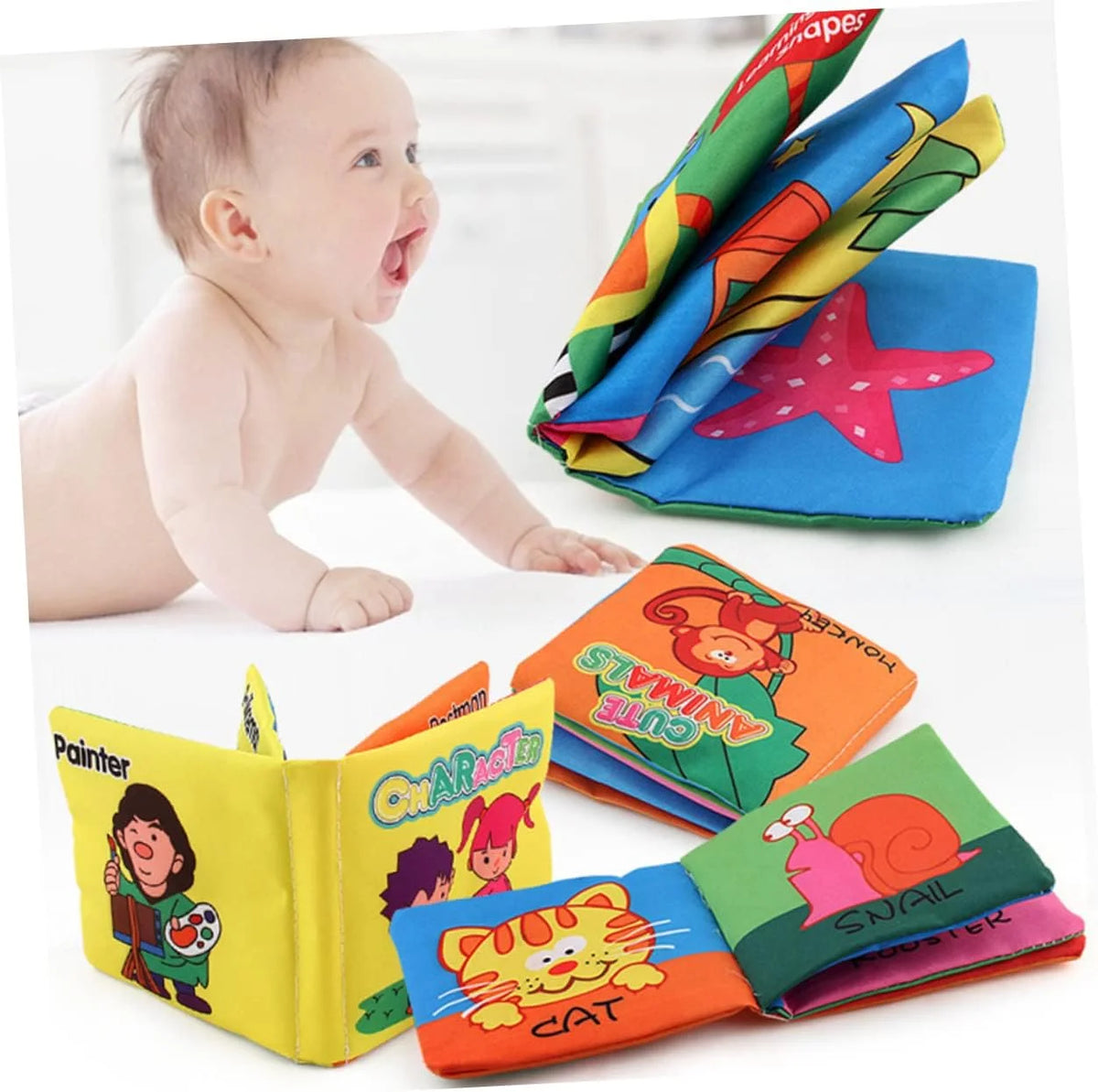 Soft Cloth Books For Babies and Toddlers