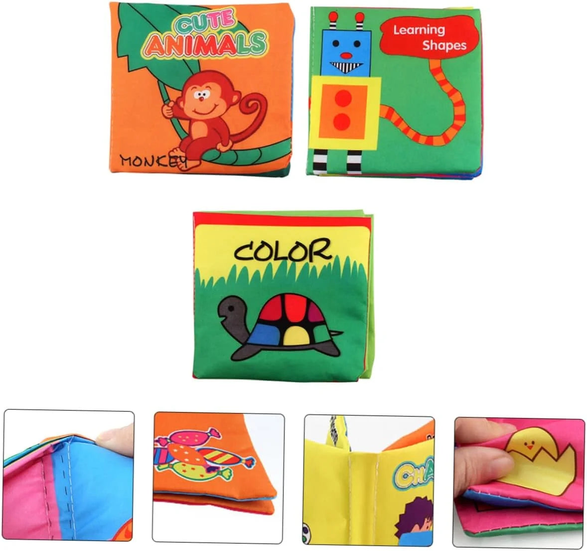Soft Cloth Books For Babies and Toddlers