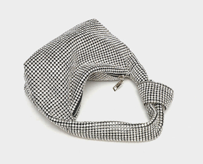 Eboo New Fashion Knotted Diamond Evening Bag Luxury Designer Bags Handbag for Women