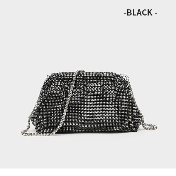 Eboo Luxury Designer Rhinestones Clutch Purse Bag For Women purse Bag Shoulder Bag
