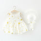 Eboo Summer Skirt with Hat Dress set (Yellow)