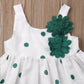 Eboo Summer Skirt with Hat Dress set  (GREEN).
