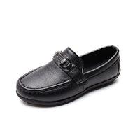 Kids Premium Black Loafers • Stylish Formal & Party Wear Shoes for Boys