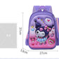 Eboo Cute Cartoon Girls 3D School Backpack with Pencil Case
