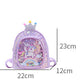 Eboo Cute Glitter Crown Unicorn Kids Backpack – Sparkling Sequin Mini School Bag