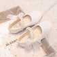 Eboo Little Bow Pink Pearl Princess Birthday Girl Mary Jane Shoe