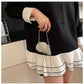 Eboo Luxury Gold Seashell Metal Clutch Bag for Women – Elegant Party Crossbody Purse with Chain Strap