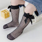 Eboo Big Bow Mesh Socks for Baby Girls