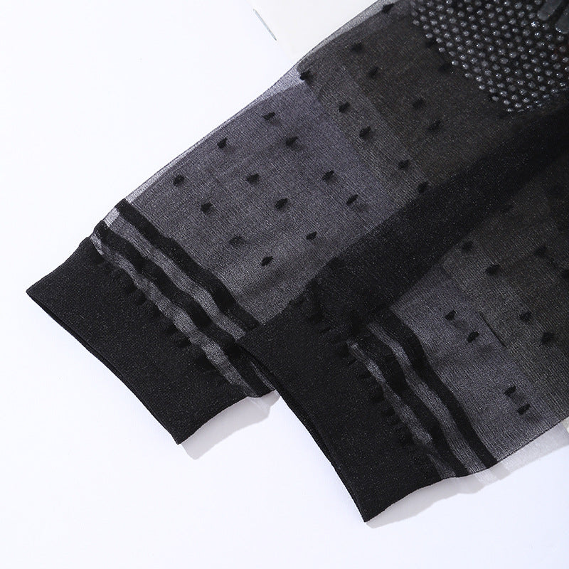 Anti-Slip Mesh Socks for Women – Breathable Grip Socks