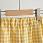 Eboo Baby Girls Checkered Sleeveless Frill Top & Wide Leg Pants Co-Ord Set