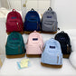 Eboo Classic Unisex College School Backpack – Durable Suede Base Travel Daypack