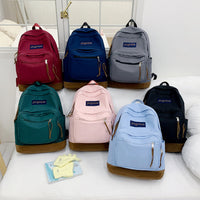 Eboo Classic Unisex College School Backpack Ã¢?? Durable Suede Base Travel Daypack