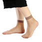 Eboo Women's Ultra Sheer Ankle Socks Ã¢?? Breathable Transparent Nylon Socks