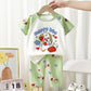 Eboo Unisex Baby Happy Dog Summer Cotton T-Shirt & Shorts Set | Soft 2-Piece Outfit for Boys & Girls