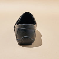 Kids Premium Black Loafers • Stylish Formal & Party Wear Shoes for Boys