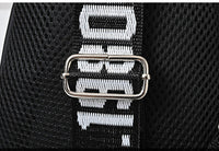 Eboo Cartoon Music Boy Black Sling Bag Ã¢?? Casual Outdoor Chest Crossbody Bag
