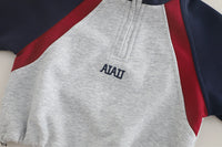 Eboo Sporty Fleece 2-Piece Set: Long Sleeve Quarter-Zip Top