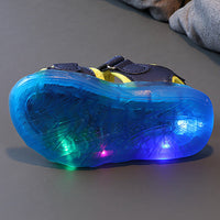 Kids LED Light-Up Skids Sandals | Kids Spider-Man Sandals