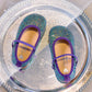 Eboo  Girls Glitter Princess Ballet Flats Shoes Ballerina Dress Shoes for Wedding Party