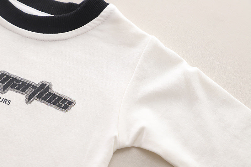 Eboo Two-Tone Denim Jacket & Cuffed Jean Set