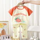 Eboo Toddler & Girls' 2-Piece Strawberry Bunny Pajama Set