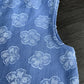 Eboo Baby Girls Blue Floral Sleeveless Collar Top & Wide Leg Pants Co-Ord Set