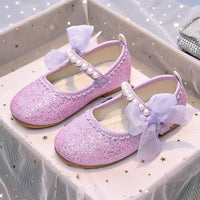 Eboo Little Bow Pink Pearl Princess Birthday Girl Mary Jane Shoe