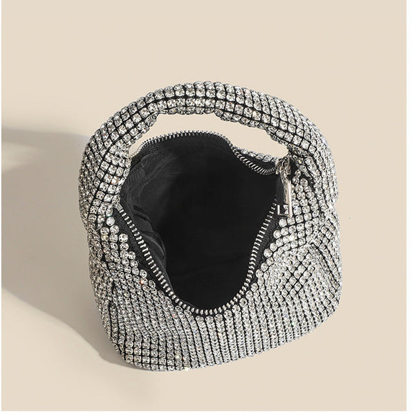 Eboo Shiny Crystal Clutch purse rhinestone luxury Designer Evening clutch Bag Purse