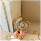 Eboo Luxury Nautilus Shell Metal Clutch Bag for Women – Elegant Evening Party Crossbody Purse with Chain Strap