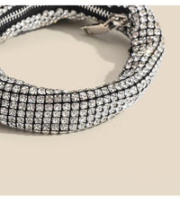Eboo Luxury Designer Rhinestone Crossbody Bag Shiny Shoulder Bag