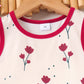 Eboo Baby Girls Floral Sleeveless Top & Wide Leg Pants 2-Piece Summer Outfit Set – Soft Casual Dress