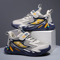 Eboo Kids Fashion Sports Sneakers • Breathable Anti-Slip Casual Running Shoes