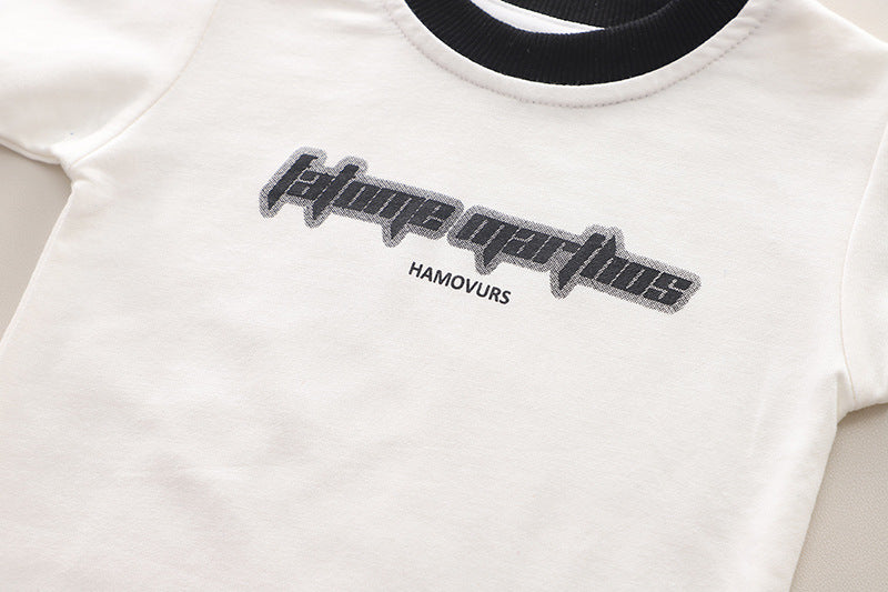 Eboo Two-Tone Denim Jacket & Cuffed Jean Set