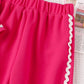Eboo Baby Girls Flower Appliqué T-Shirt & Pants 2-Piece Summer Outfit Set – Soft Casual Wear